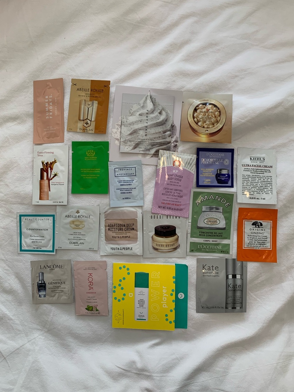 Assorted Skincare Sample 20 Pack